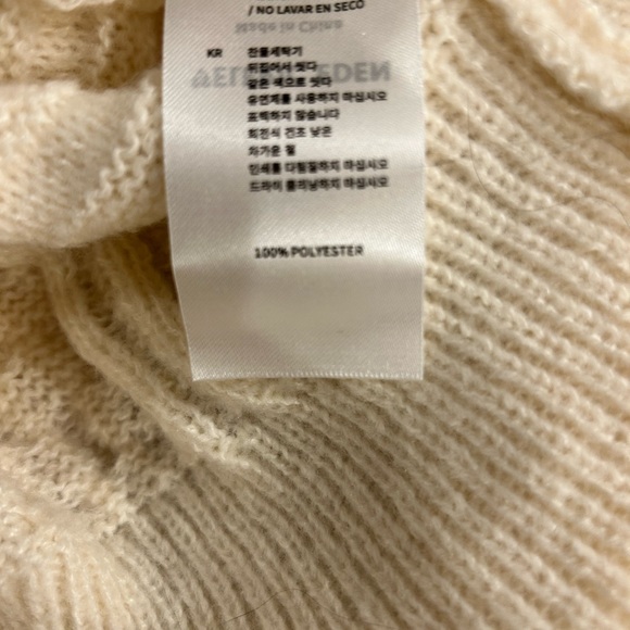 AELFRIC EDEN RETRO 90S CABLE KNIT SWEATER XL NWT - Picture 9 of 9